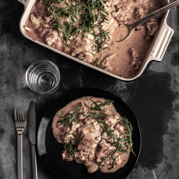 Italiensk fiskgratäng med blomkål, fiskrecept, recept, middagstips, lchfmat, lchf-1 Recept på Fiskgratäng med italienska smaker