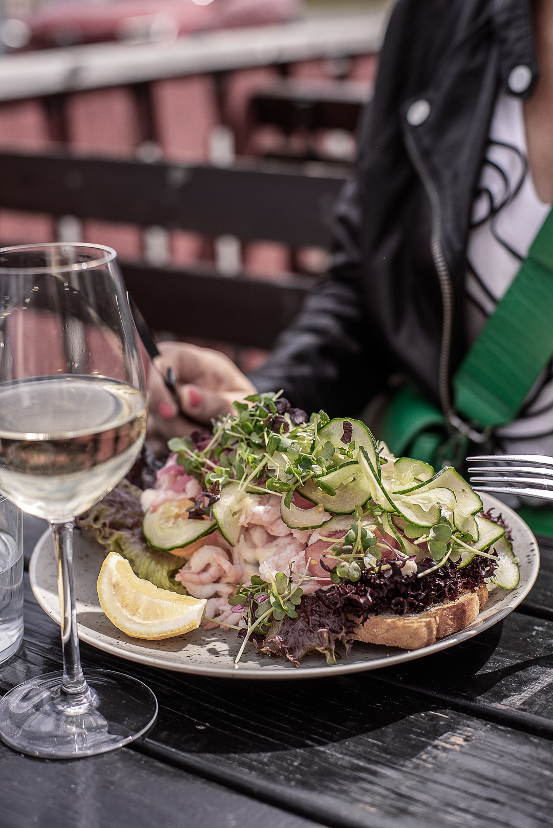 Bästa räkmackan hos Sjöfolket i Simrishamn
